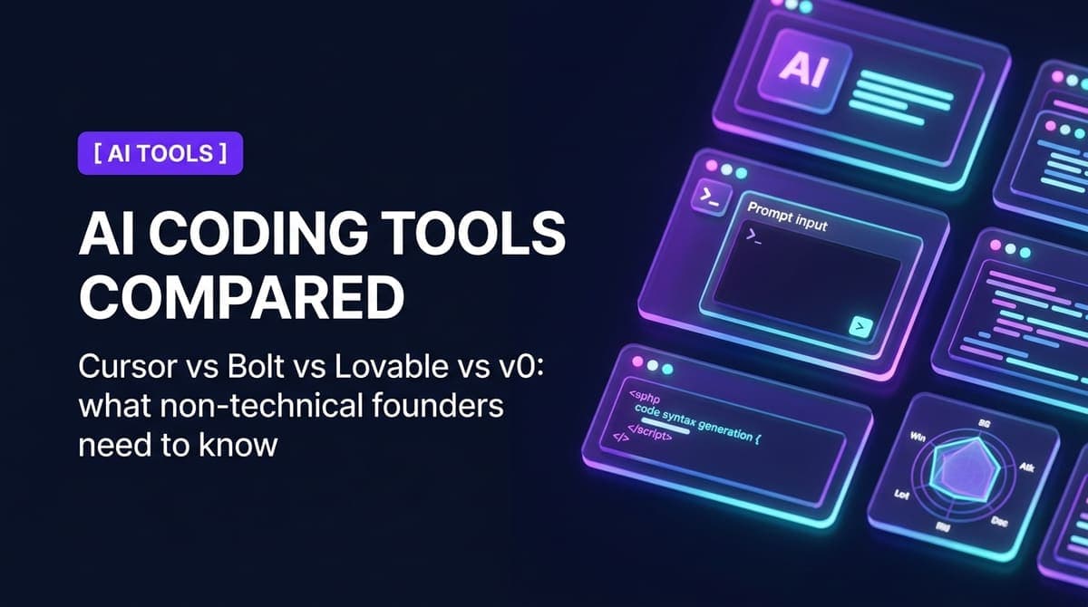AI Coding Tools Compared for Non-Technical Founders